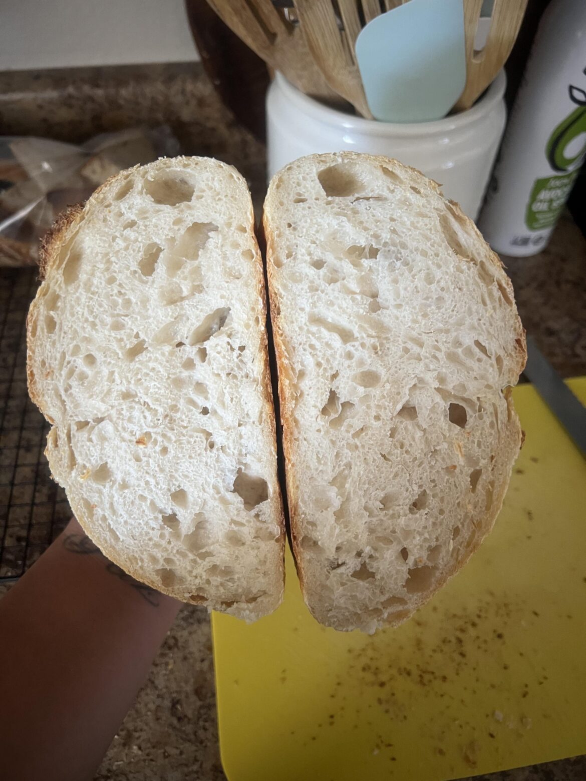 Can I please get a crumb read? 🙏