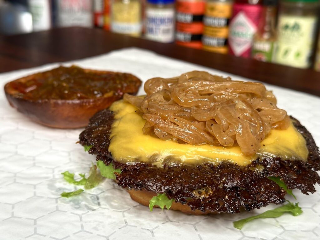 This weeks onion burger