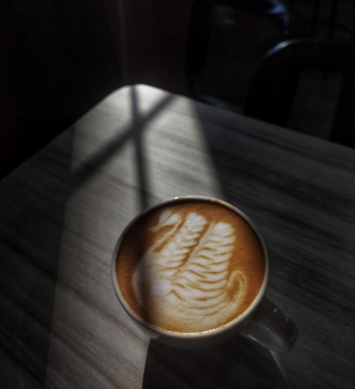 When Your Coffee Is As Graceful As A Swan.