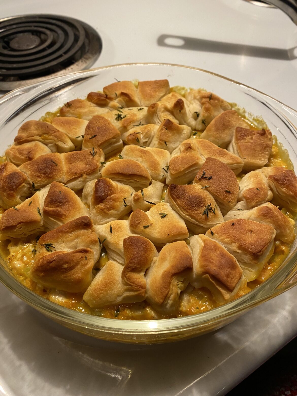Homestyle Turkey and Biscuit Pot Pie