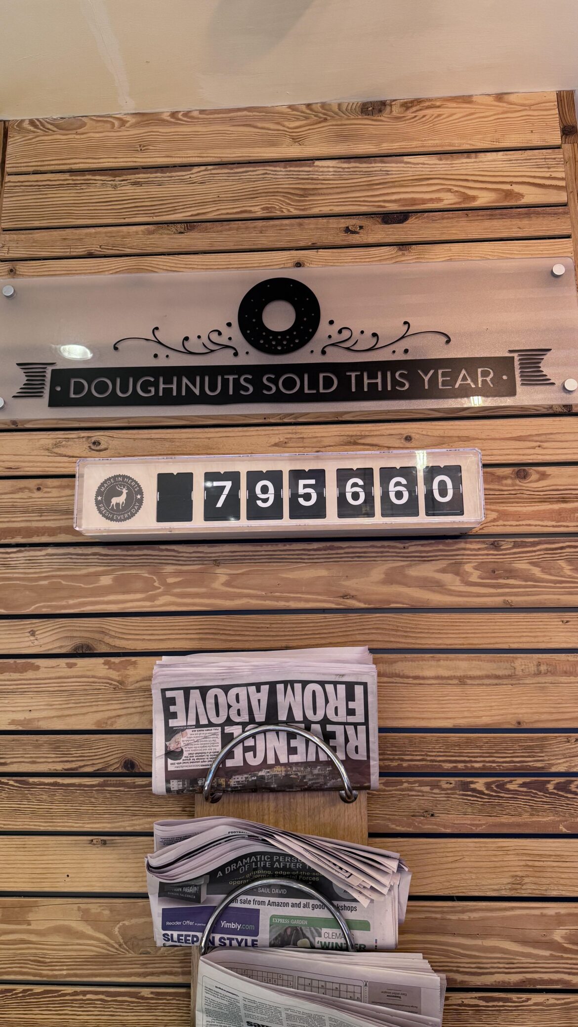 My local keeps score