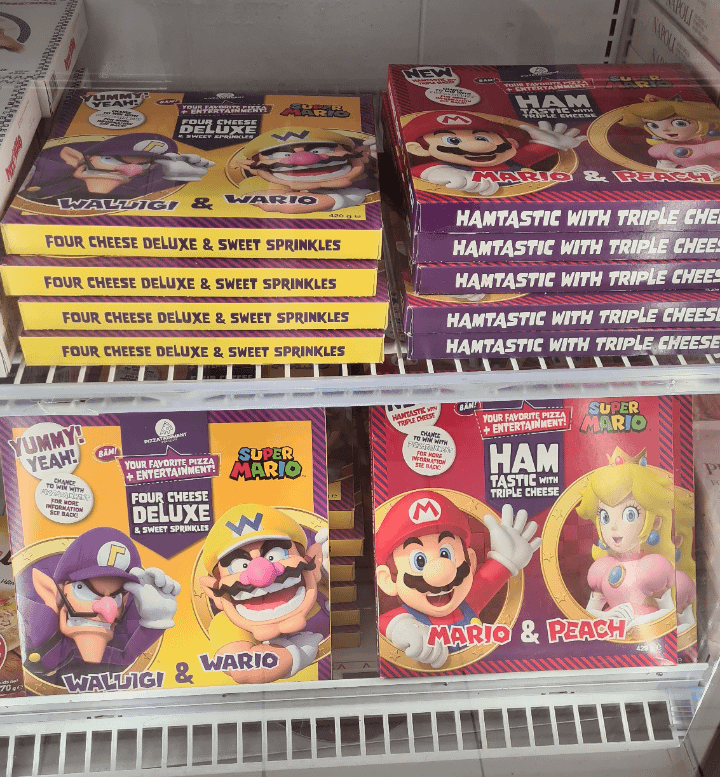 What's wrong babe? You've barely touched your Nintendo pizza Dining