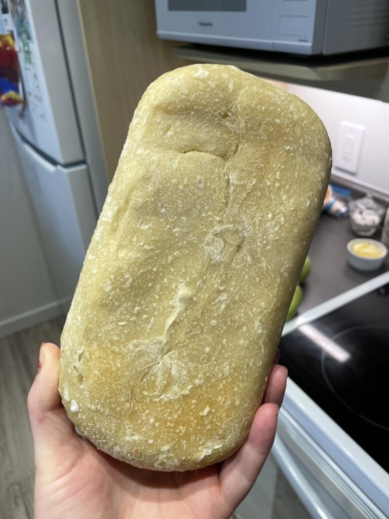 Really disappointed in this $8 loaf I bought at the farmers market