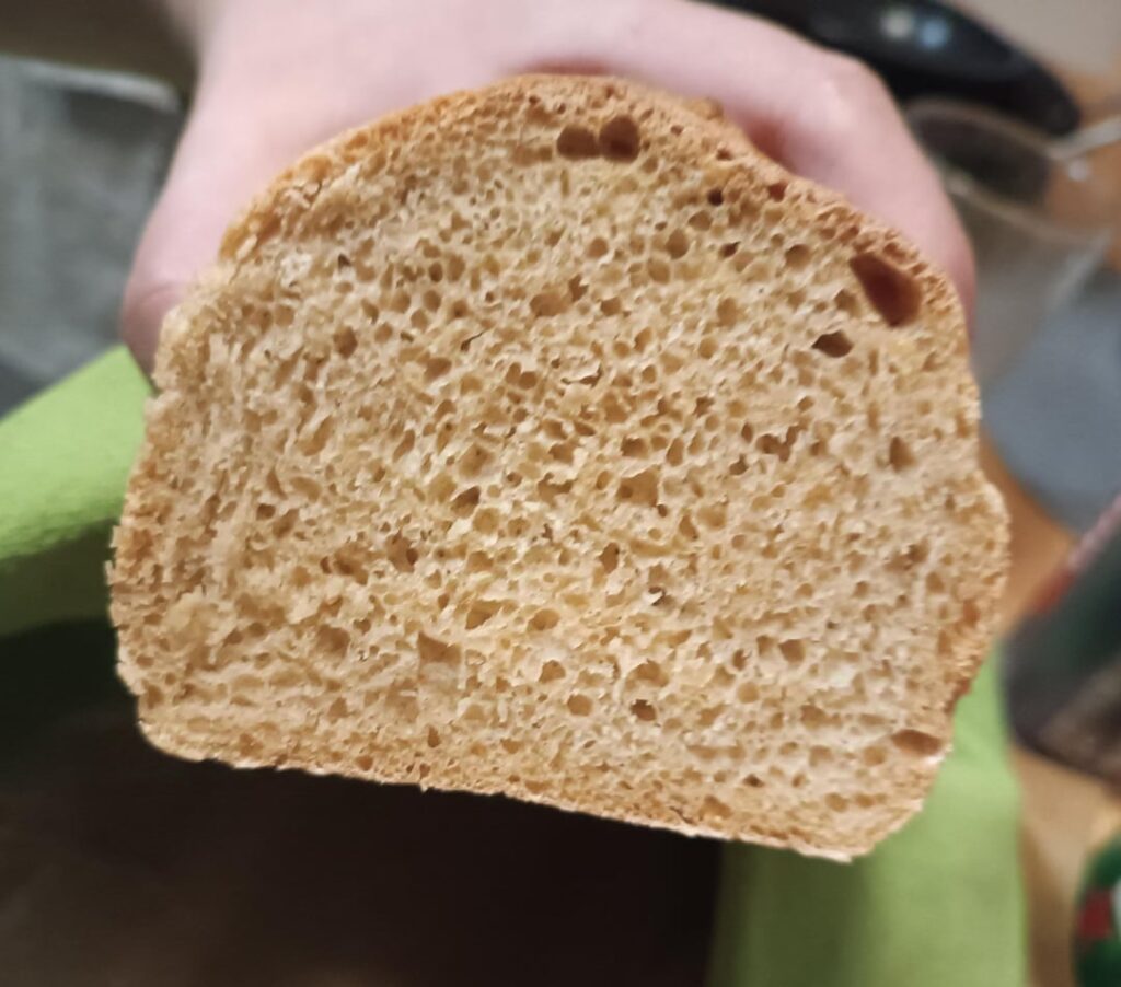 made my first bread