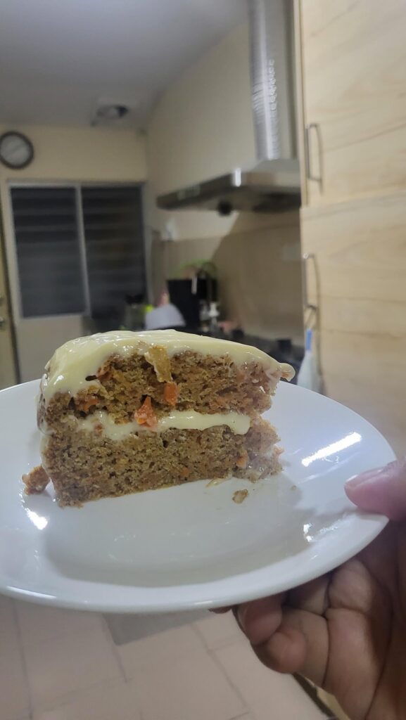 I tried Stella's carrot cake recipe -- my first Serious Eats recipe