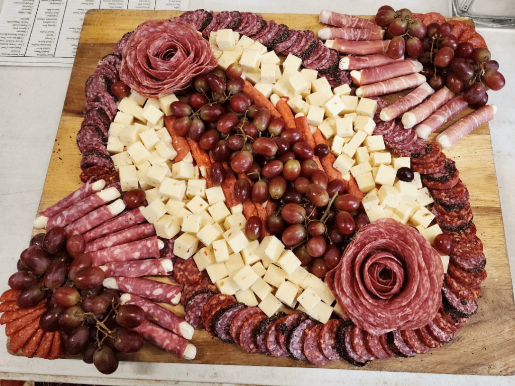 Does this charcuterie board look a bit... suggestive??