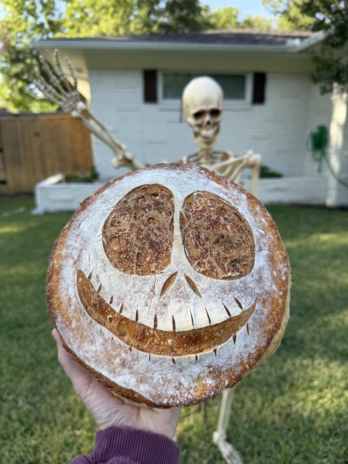 Jack Skellington Sourdough