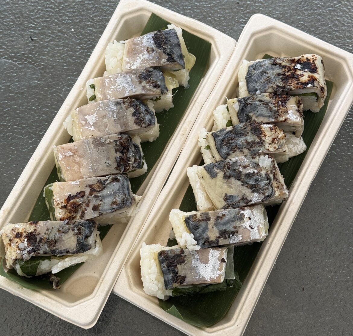 Grilled Saba Battera