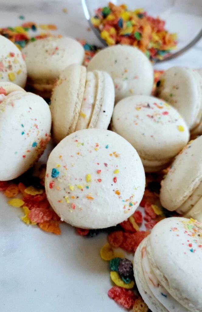 Fruity Pebbles Macarons