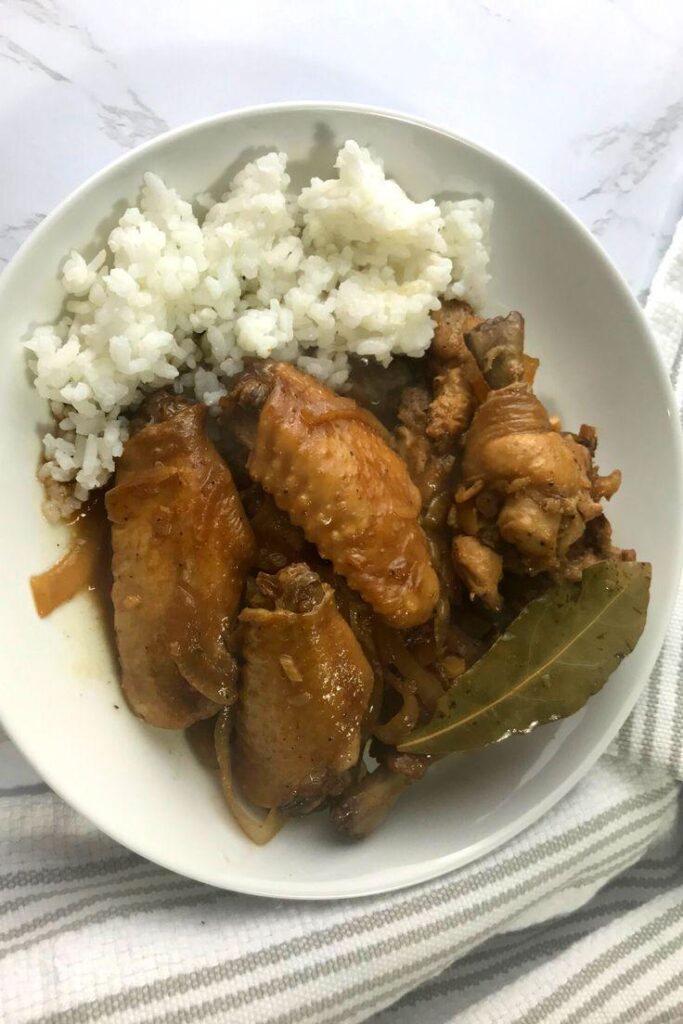 Adobo is one of the easiest and tastiest dishes everyone can make at home. Use any type of meat with soy sauce, vinegar, and garlic as the main ingredients.