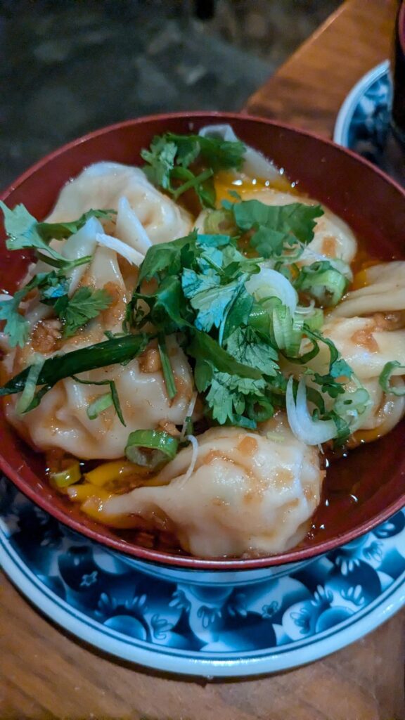 The shrimp dumplings at Joy on York 🔥🔥🔥
