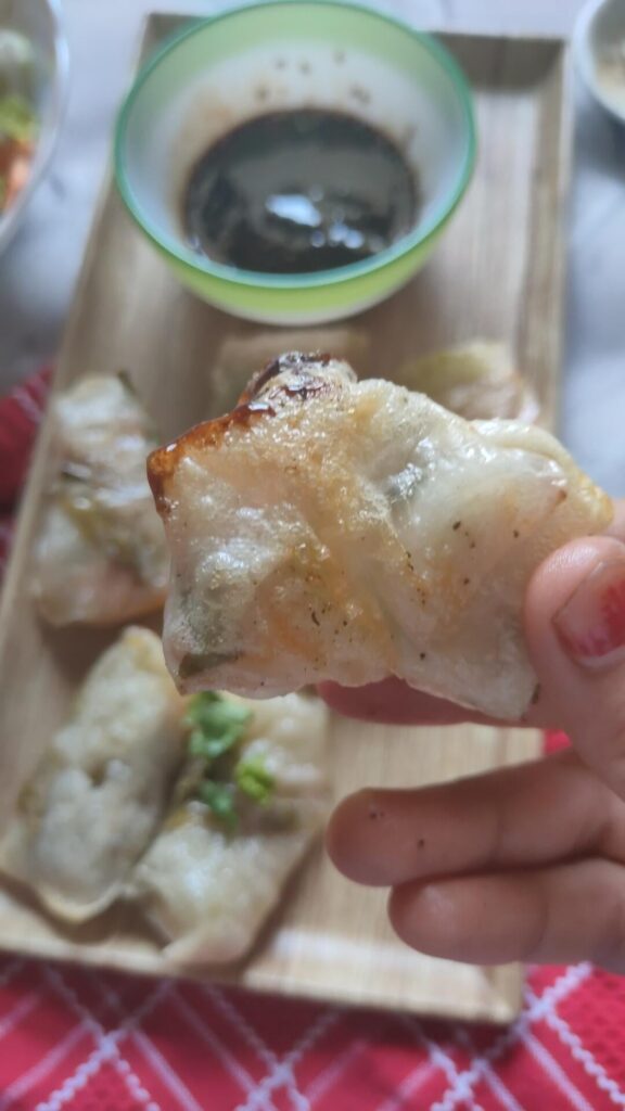 Air Fryer Crispy Rice Paper Dumplings Recipe