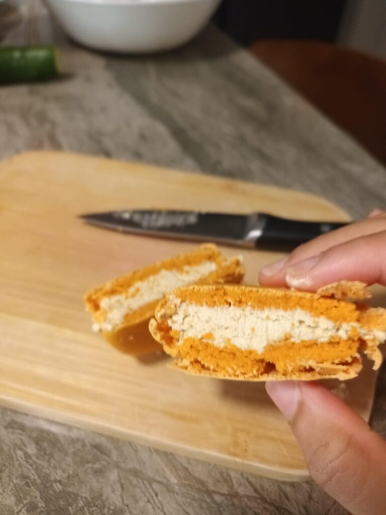 2nd try after a two break, first time using Sugarbeans recipe and oven drying method, am so happy with results! Vanilla shells with salted caramel SMBC from a different project