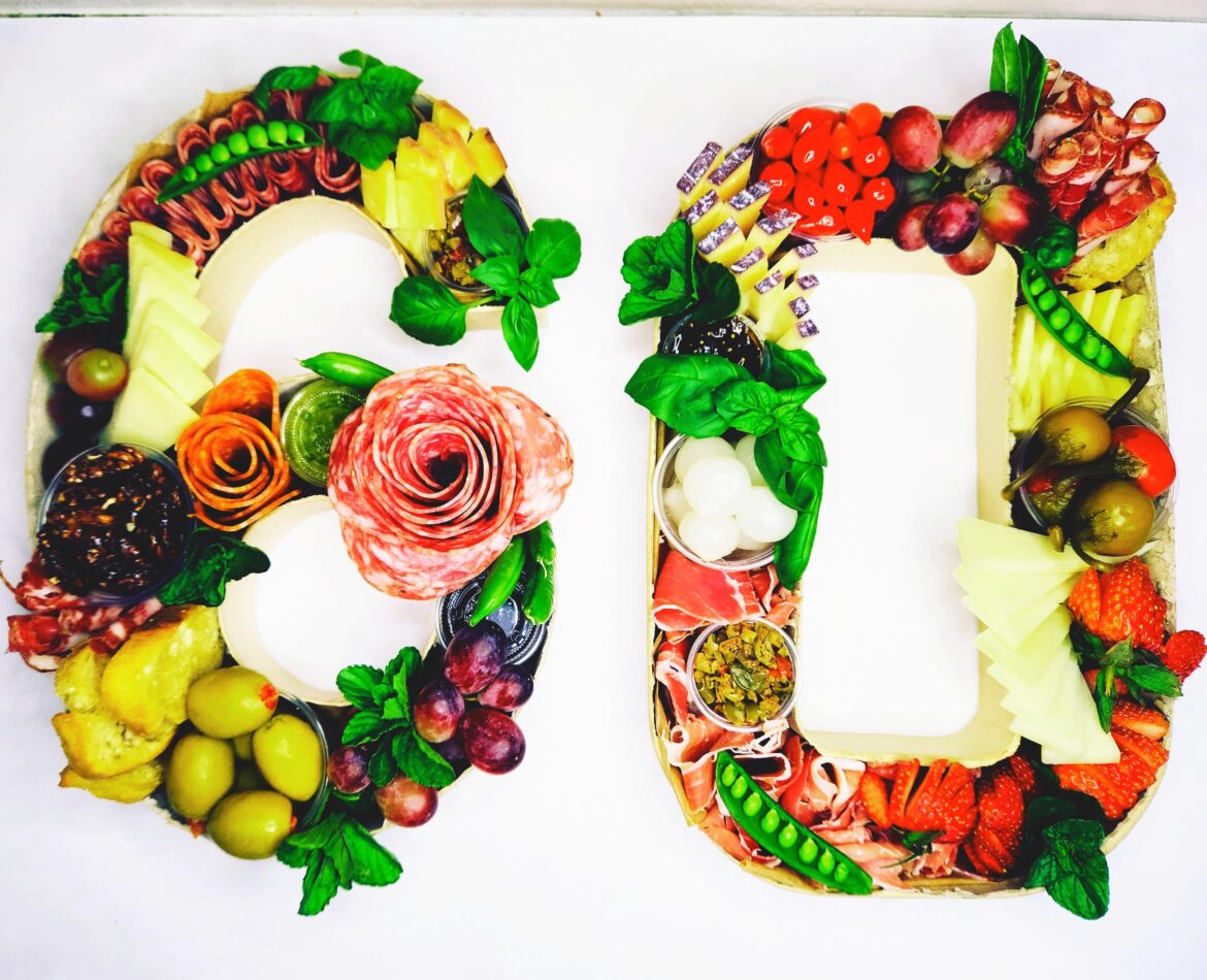 I made this for a 60th birthday party and it was a hit!