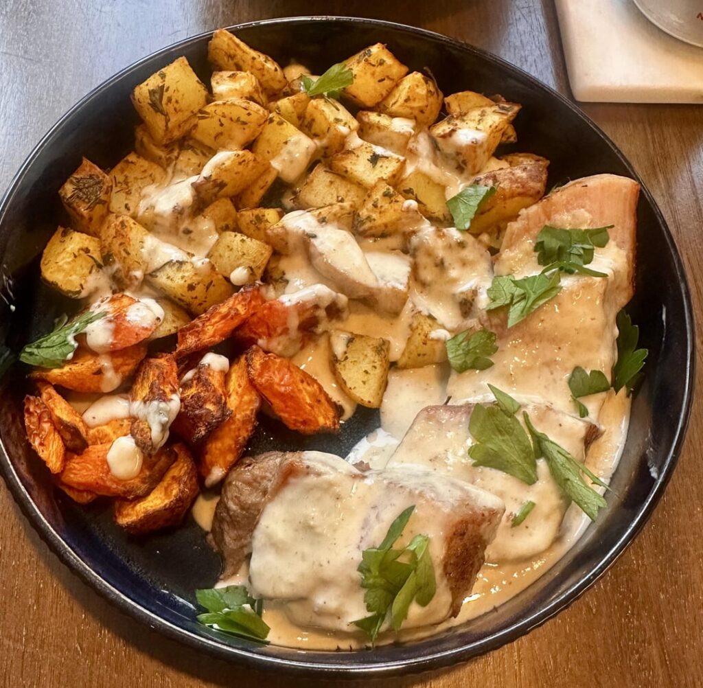 Creamy Dijon Pork Filet