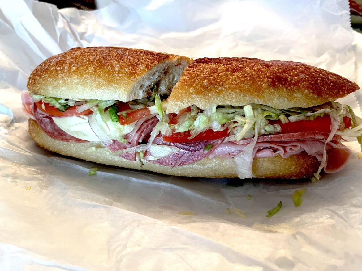 The Italian from Scribano’s Italian Deli, Harwich Port, MA