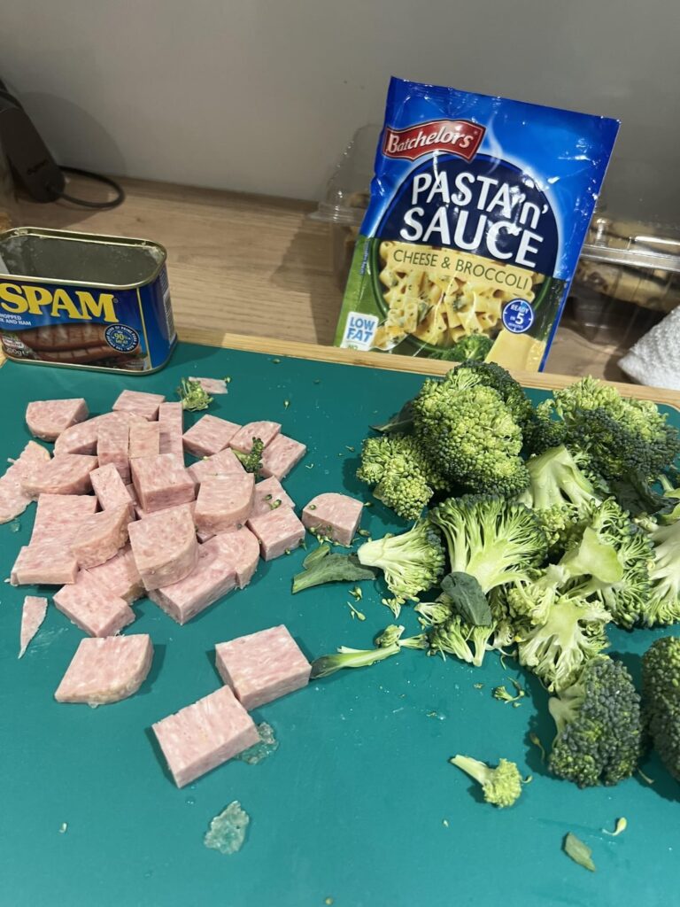 What’s your shameful “I can’t be bothered cooking” meal? Here’s mine