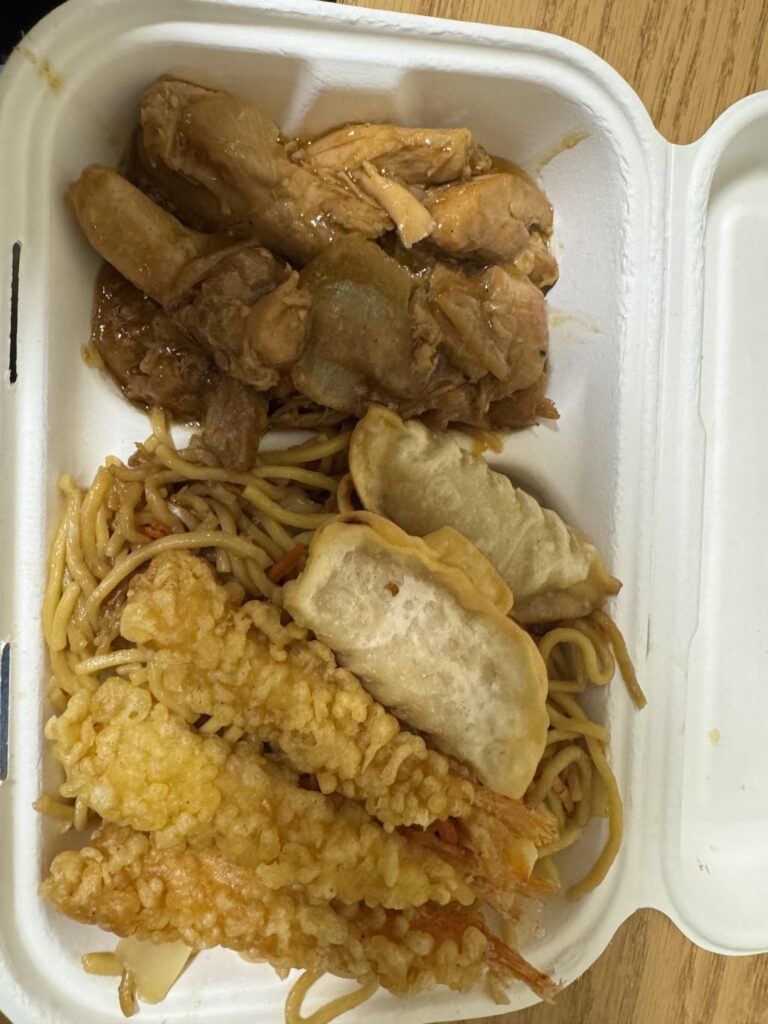 calorie count for this plate?