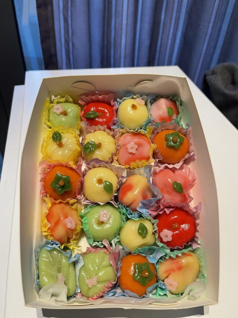 ggot tteok / kkoch tteok / 꽃떡 vs songpyeon