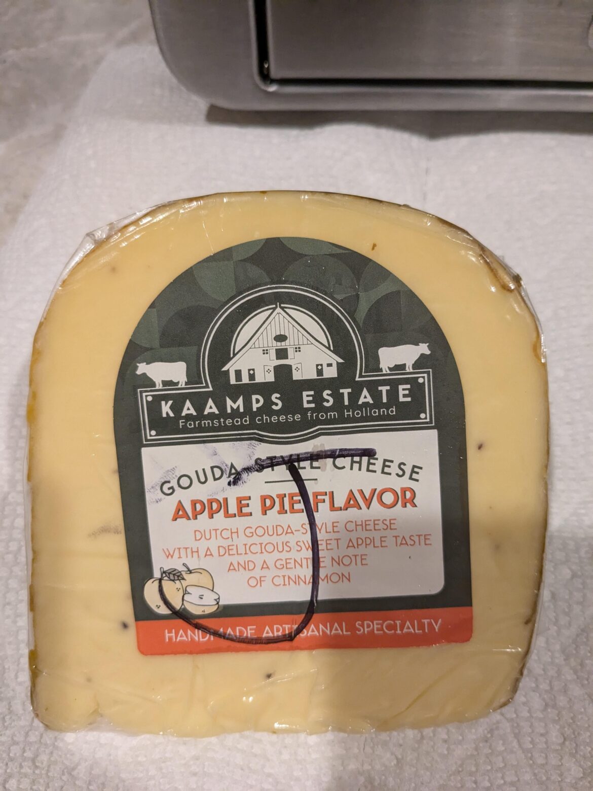 Another cool cheese I discovered, this time from Costco!