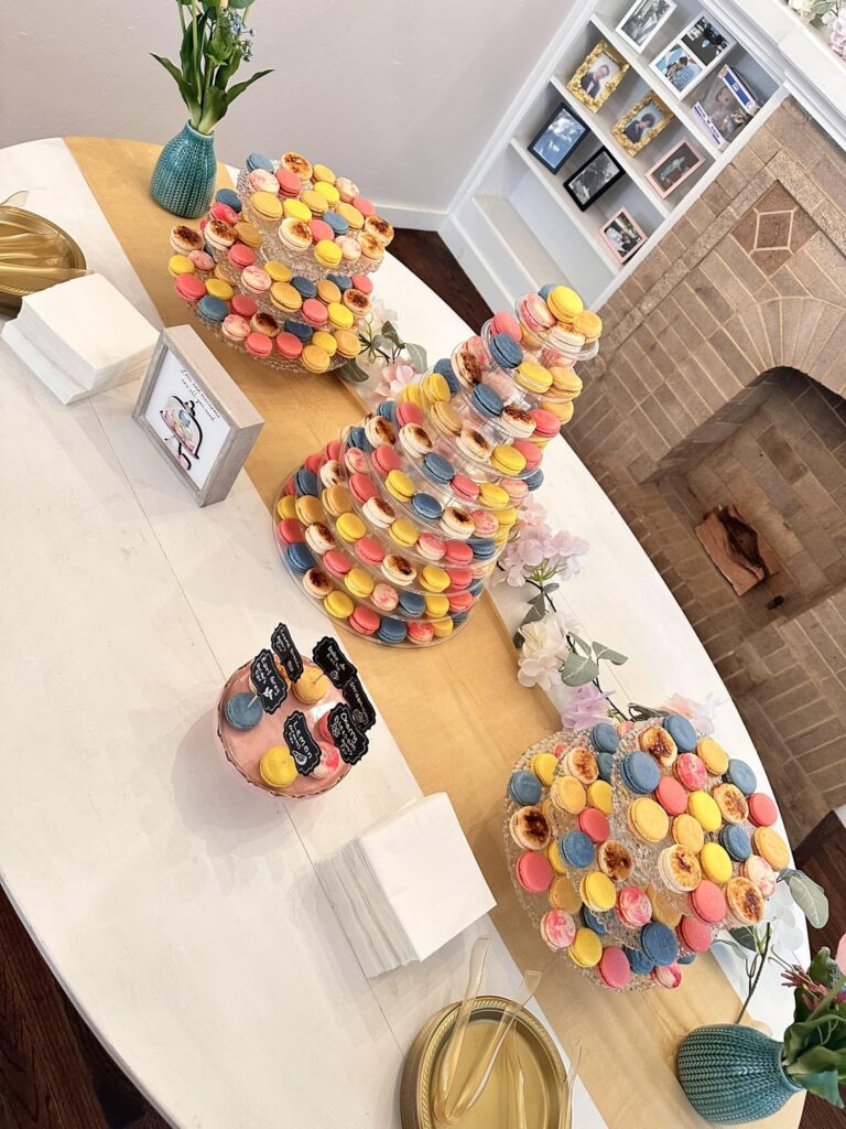 300 Macarons for a Wedding