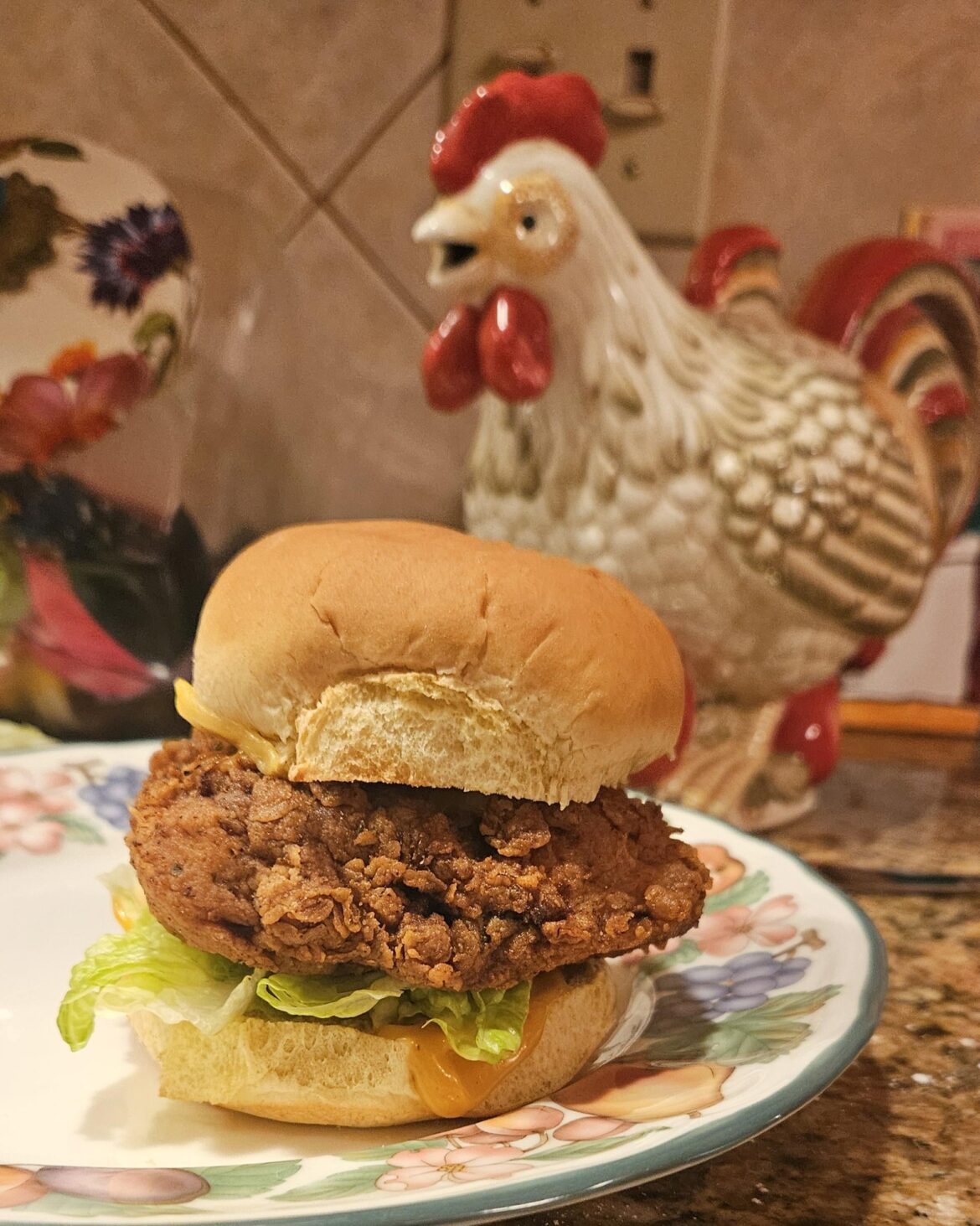 Homemade Fried Chicken Sandwich 👍🍗