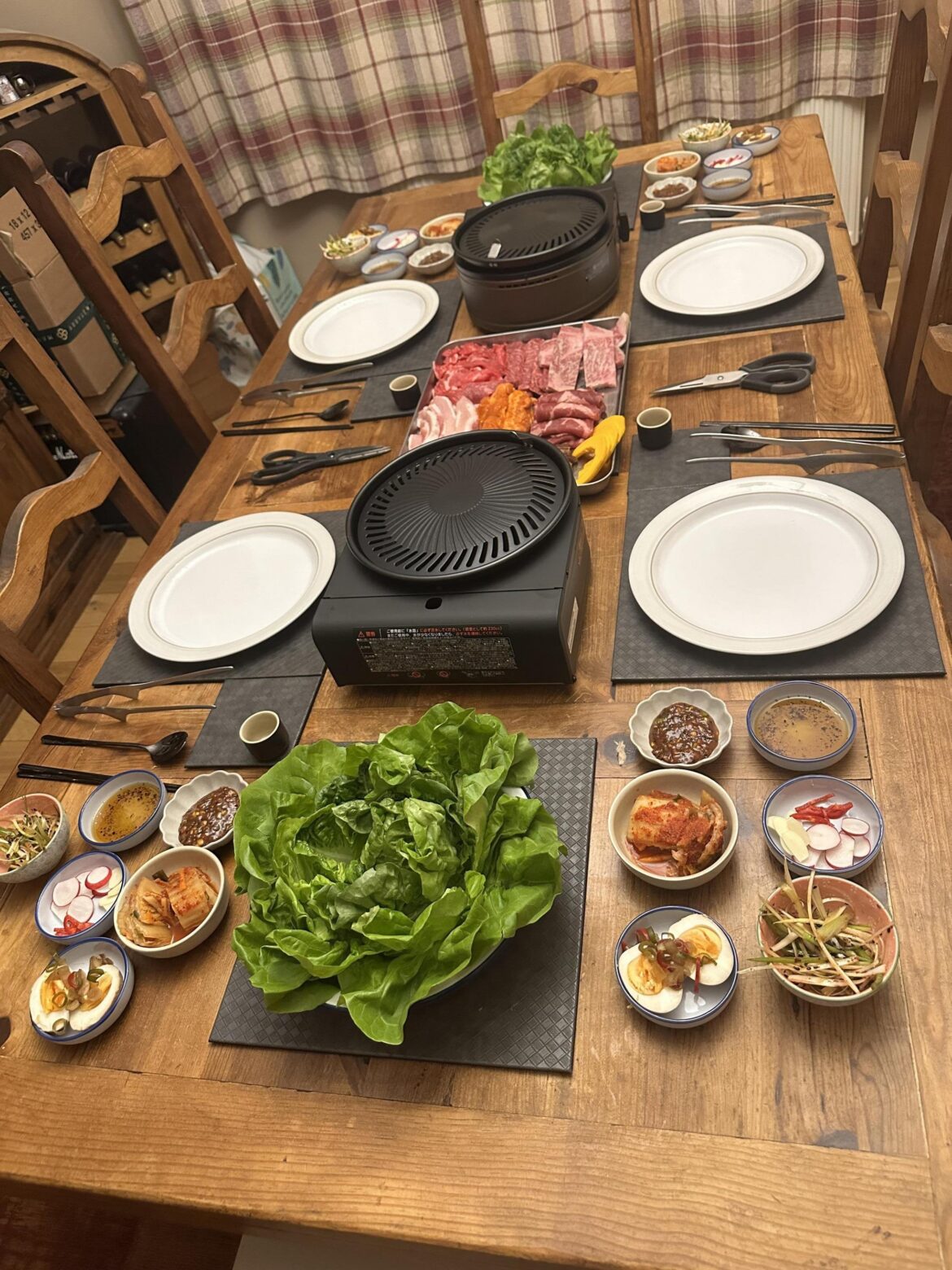 Made Korean BBQ at home in Scotland for friends for the first time - they loved it! 🎉