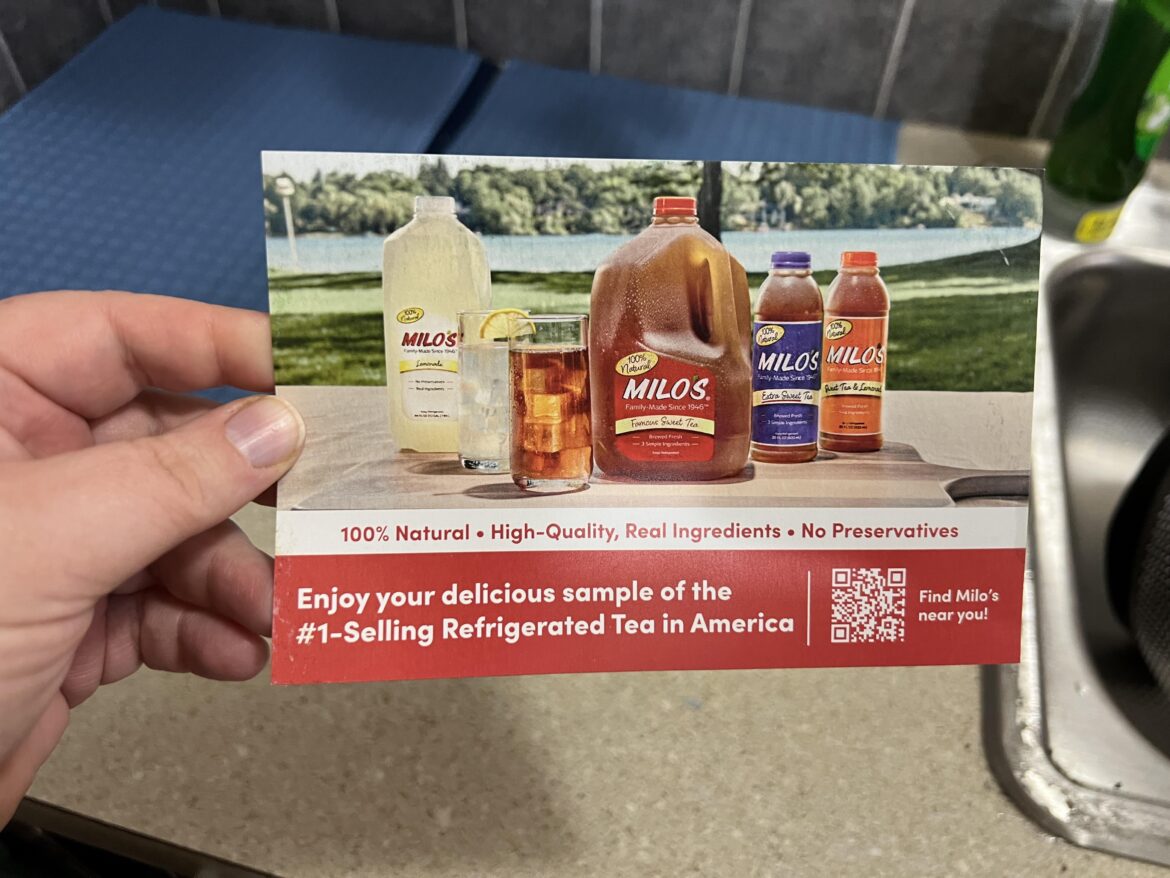 Was I supposed to get a sample lol