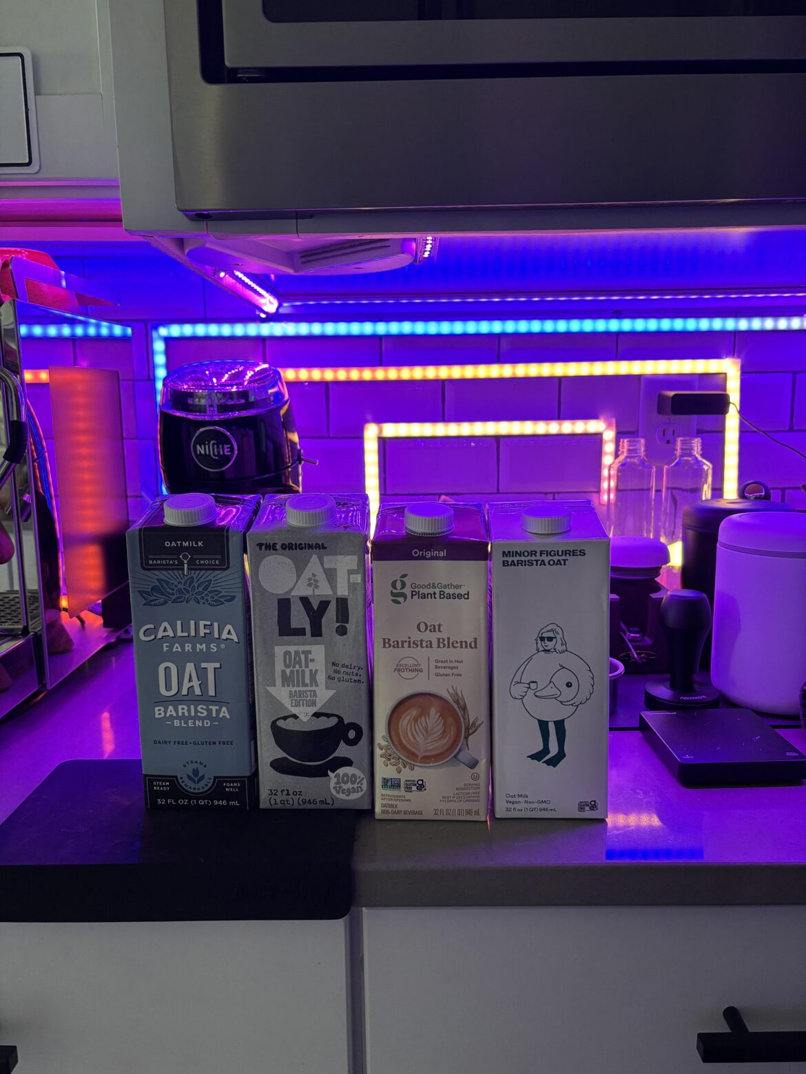 My self-ranking of oat barista