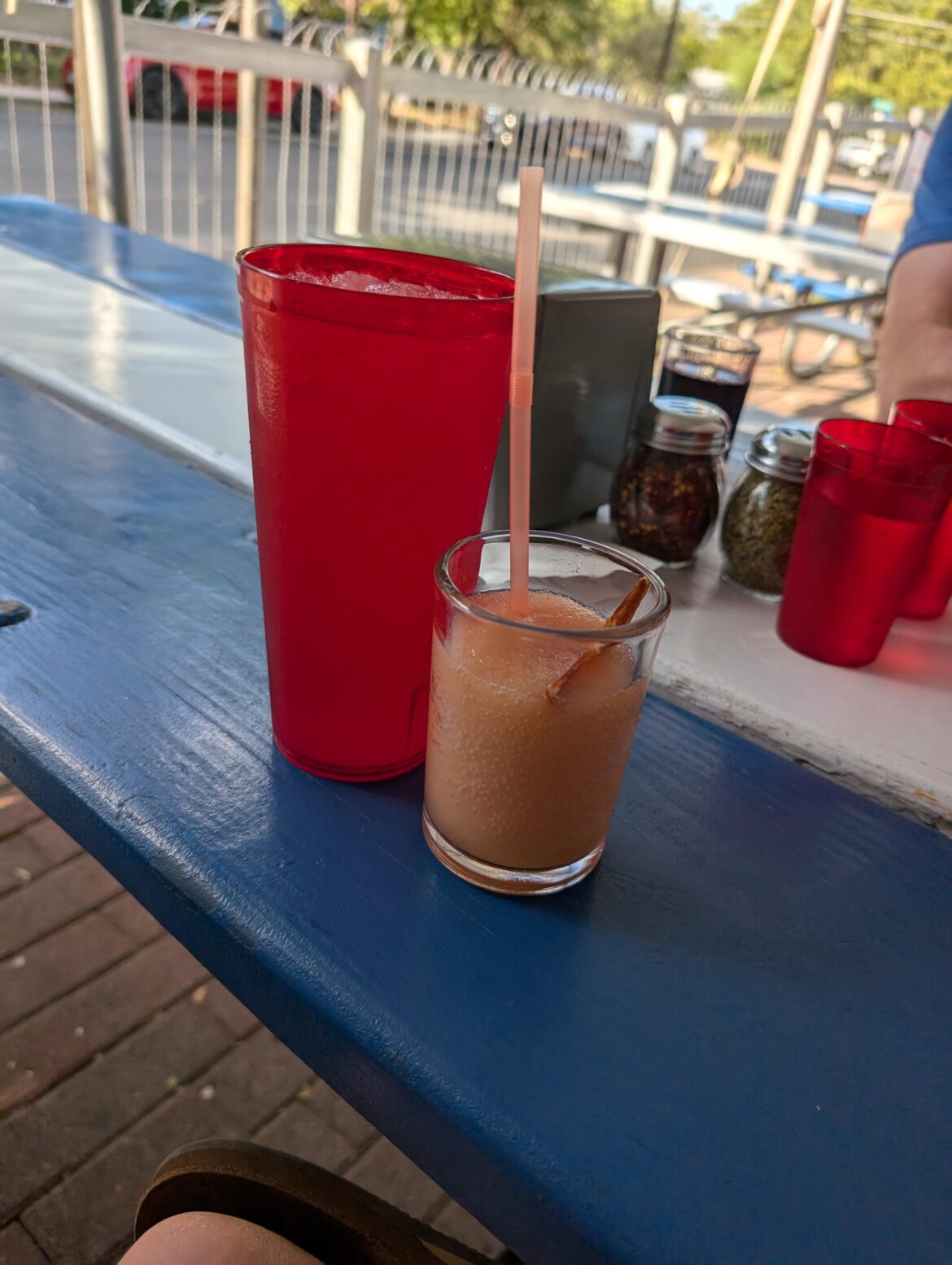 Homeslice frozen marg at $15