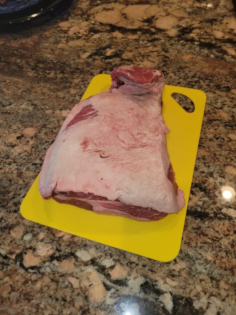 How much of the fat would you trim off this tri-tip?