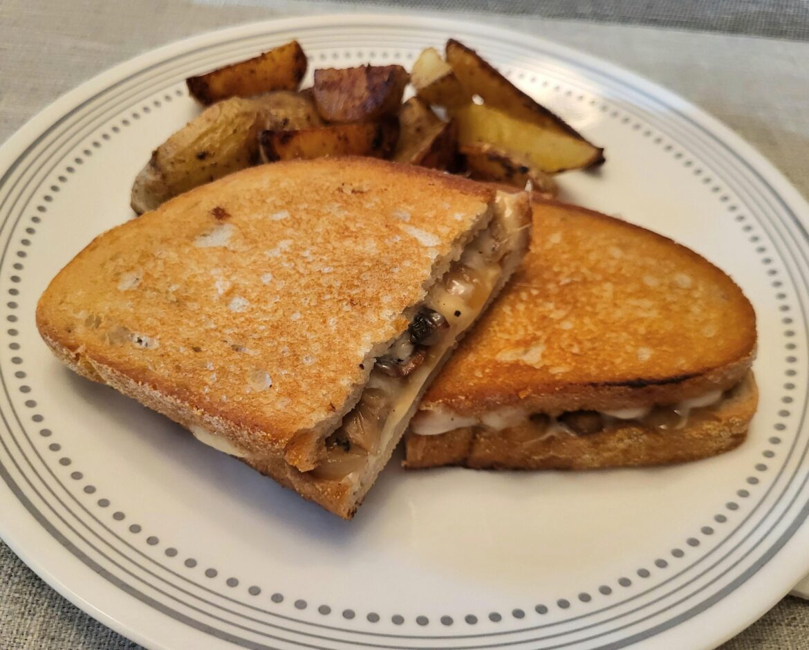 Alpine Swiss and Mushroom Paninis