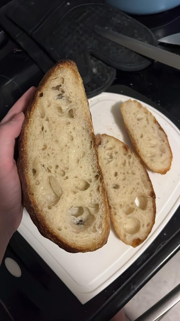 1 year into sourdough, I finally got the crumb I wanted!