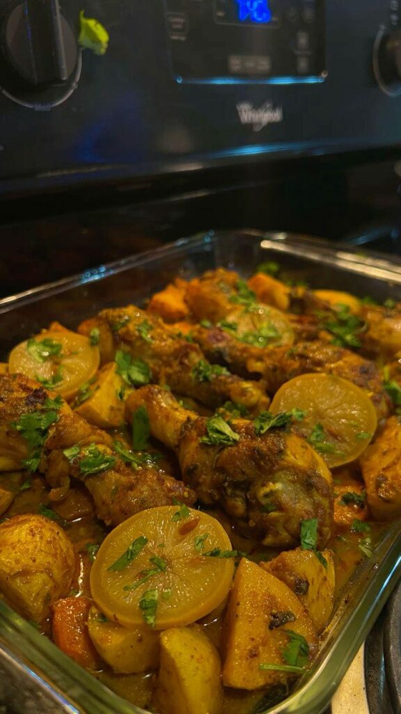 Moroccan Chicken Bake