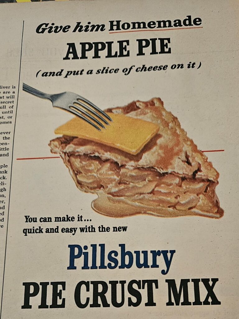 Places that serve apple pie with cheddar cheese? Not house of pies.