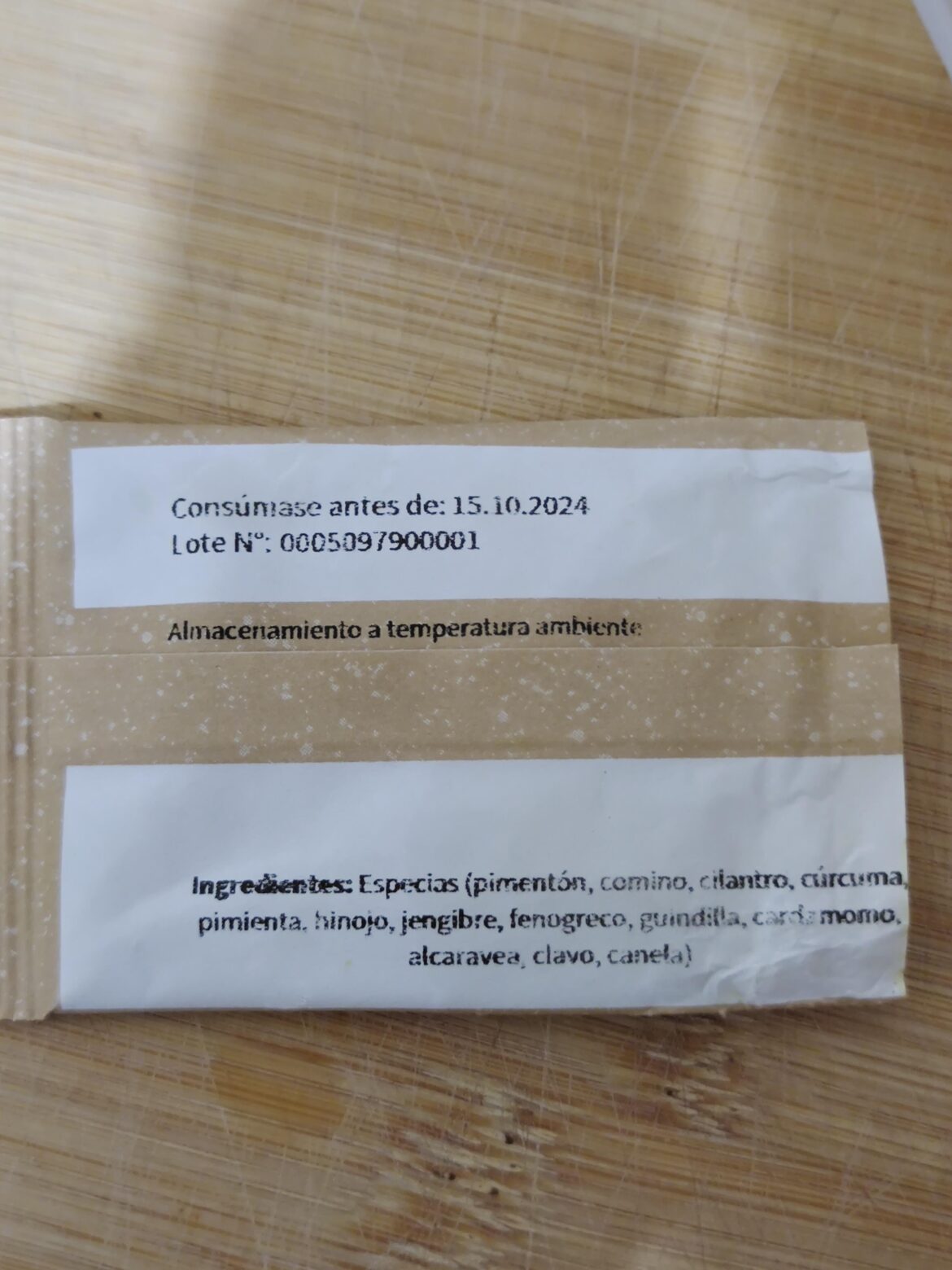 Has anyone discovered the North Indian Blend ingredients quantities?