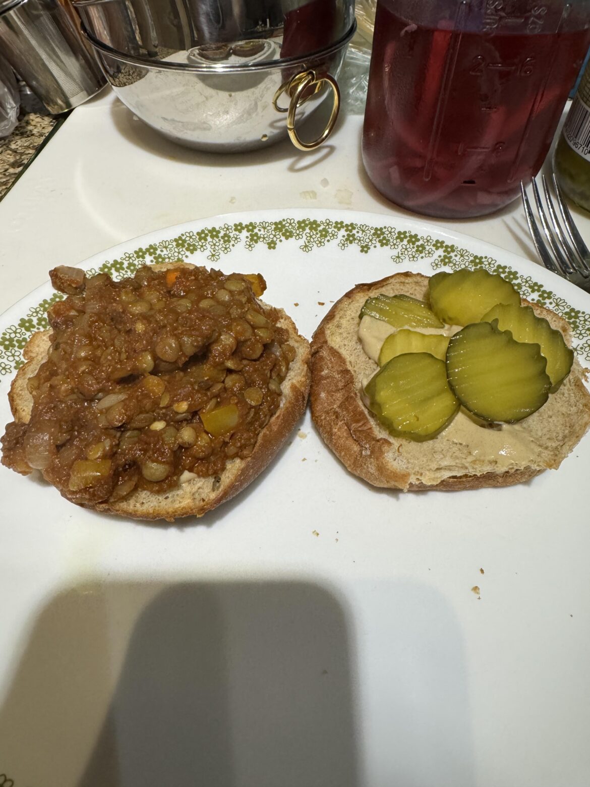 Lentil sloppy joes