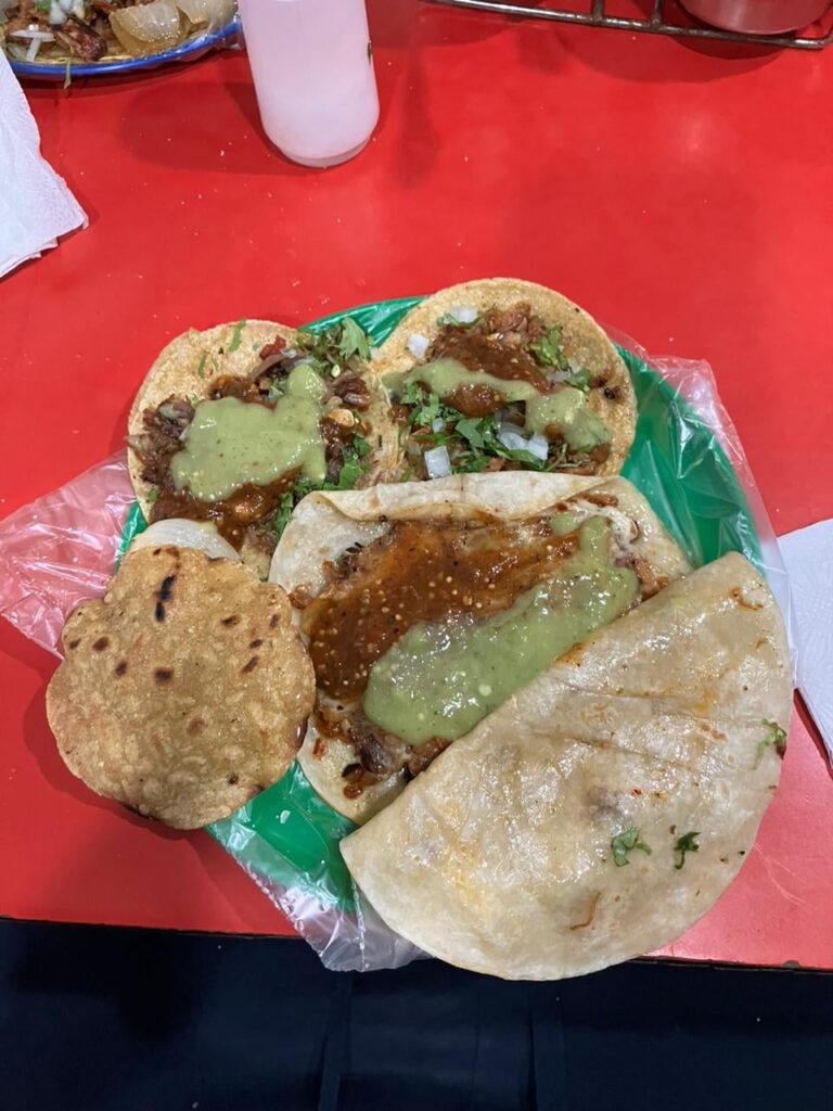 Late night street tacos.