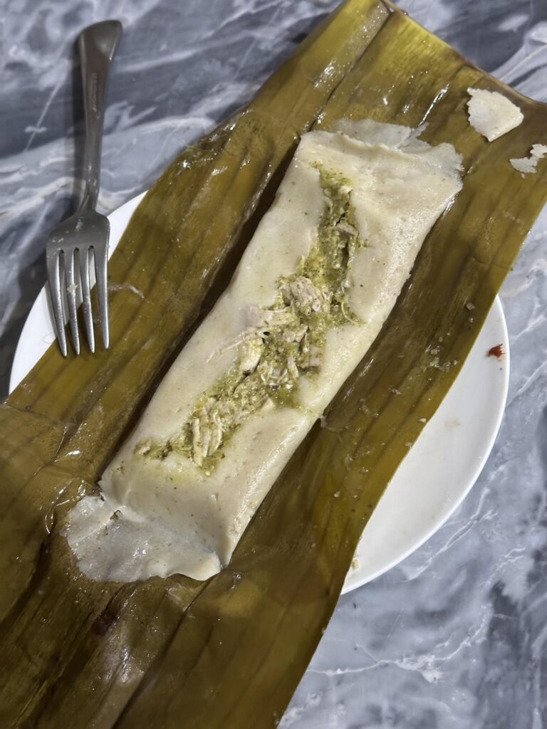Tamales oaxaqueños por primera vez