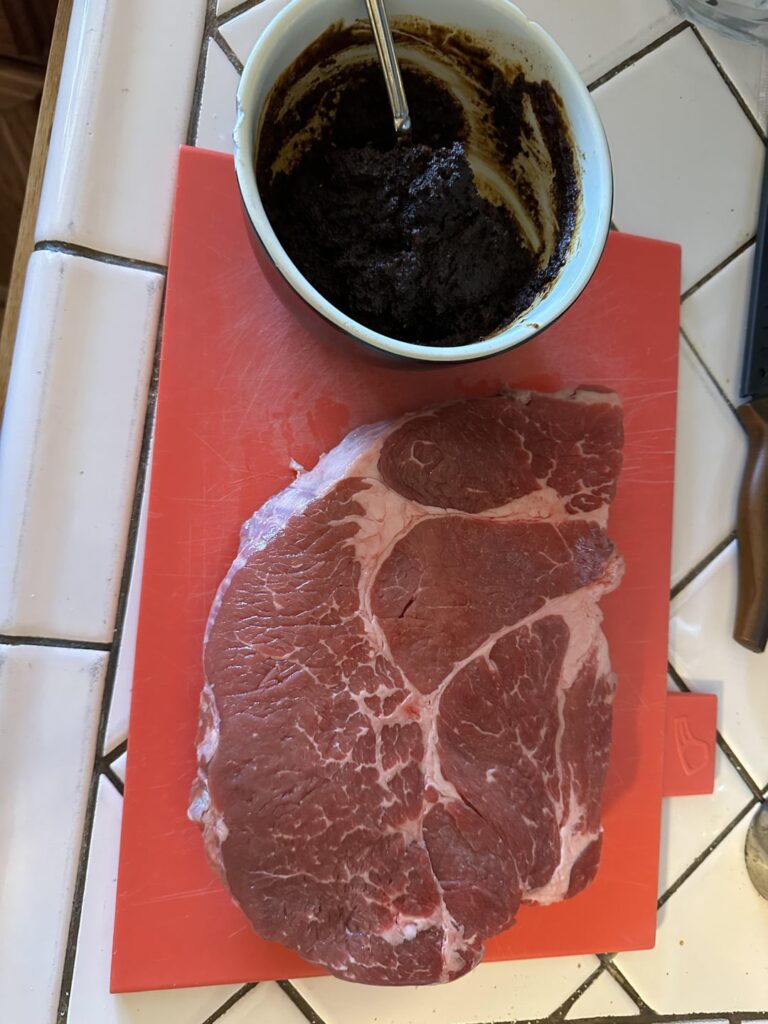 Beef Mole for taco Tuesday