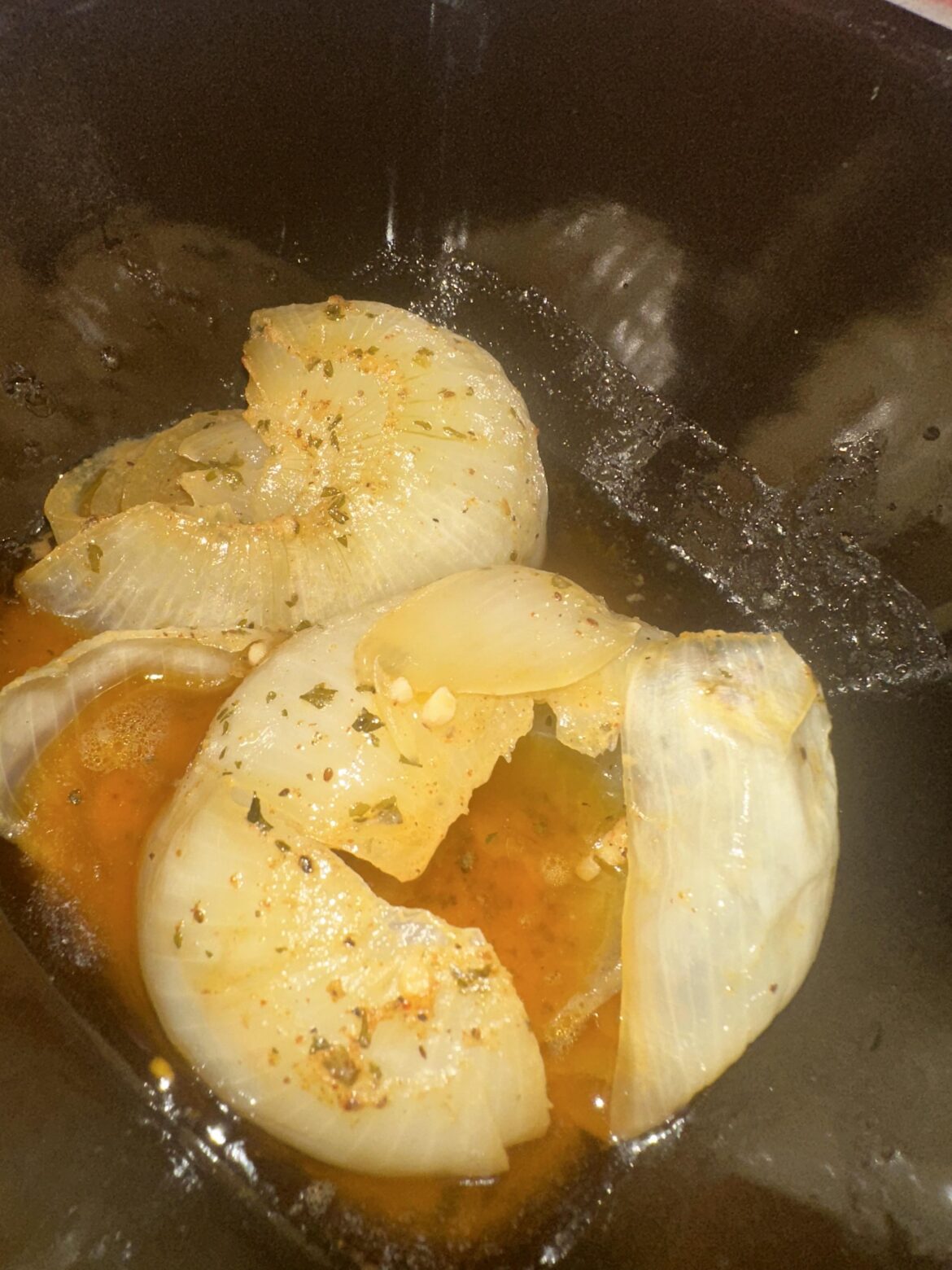 Made an onion boil. My life is changed forever.