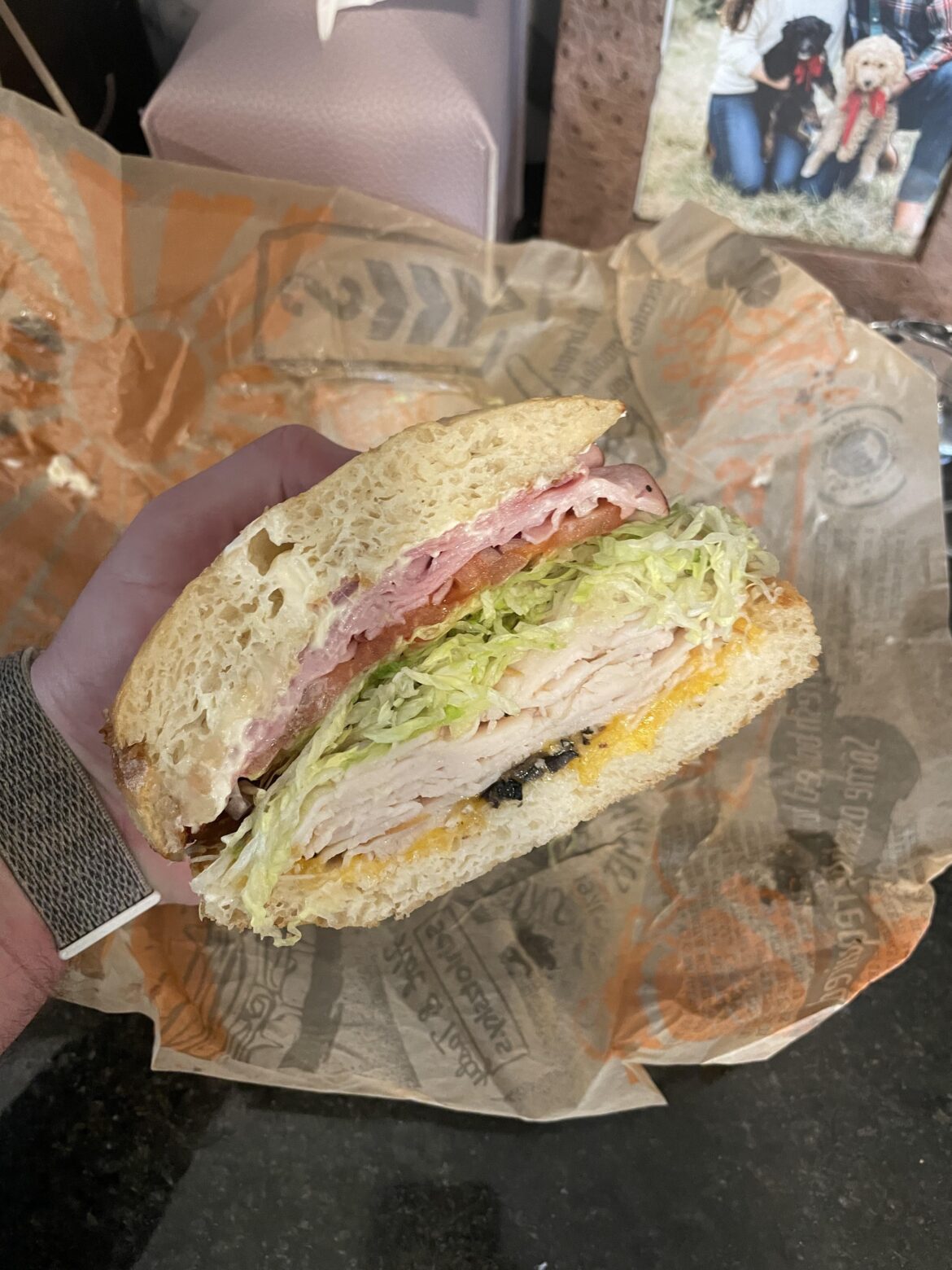 Local Schlotzsky’s (hooked me up with a banger)