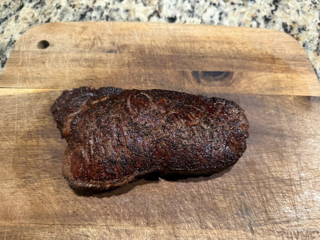 Best steak I’ve made so far! NY Strip from Costco.