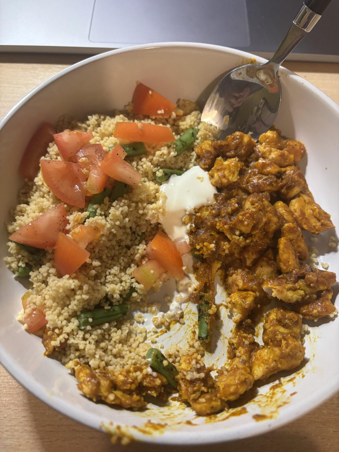 Korma and Mango Chutney Glazed Chicken