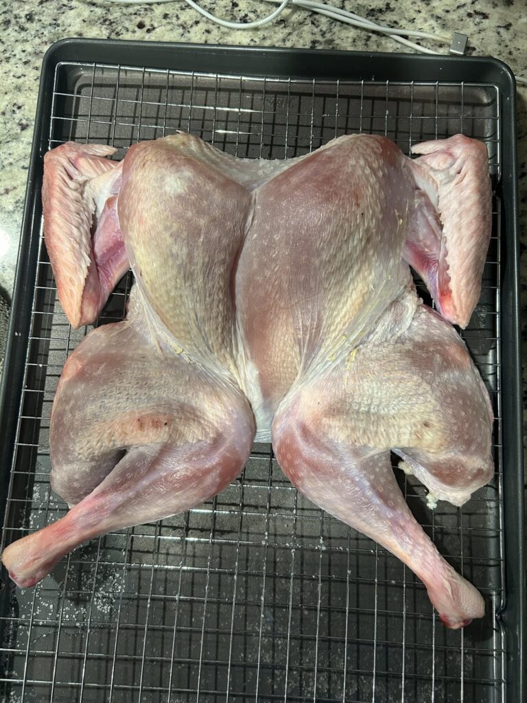 Smoked turkey for work potluck.