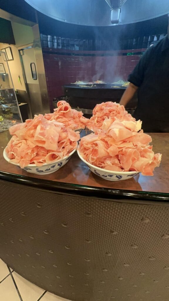 How should i count this chicken at Mongolian Bqq buffet (shabu shabu?)