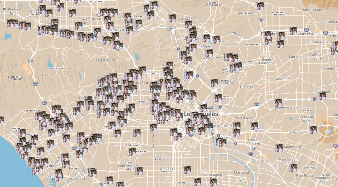 I did a thing for the fans of @ how.kev.eats, like myself. I mapped out all the places he's visited so we can find spots close to us quickly. Enjoy! website: www.myfork.co