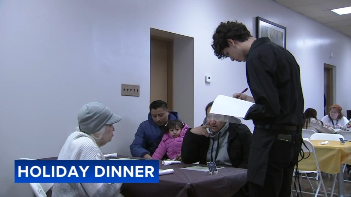 Holiday dinner served at Life Changing Community Outreach center in Austin ahead of Thanksgiving