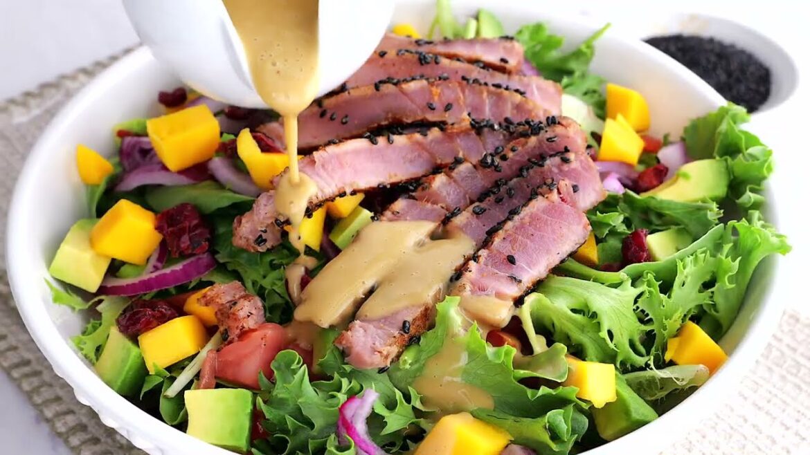 Seared Ahi Tuna Salad Seared Ahi Tuna Salad