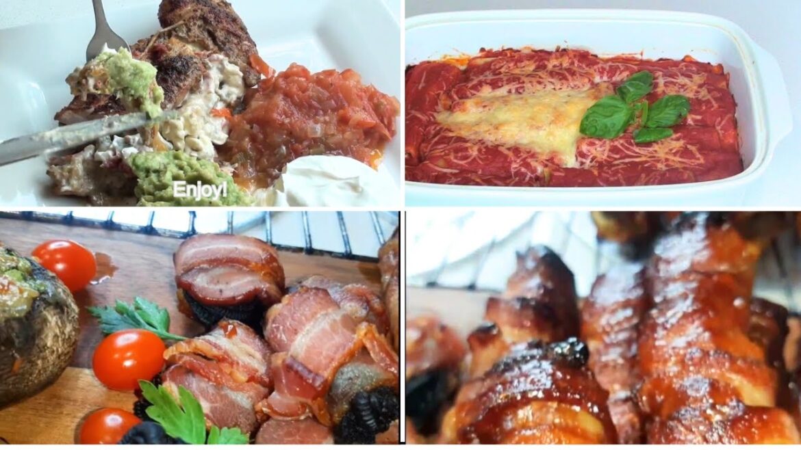 Best Easiest SHOTGUN SHELLS PASTA, CHICKEN FAJITA & SPINACH RICOTTA AL FORNO